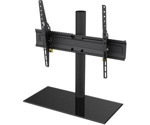 AVF B602BB 550 mm TV Stand with Bracket - Black, Black