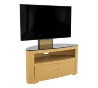 AVF Blenheim Real Wood Veneer TV Stand, 32-65" & 55kg - Oak or Walnut Option