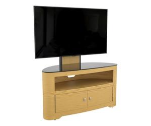 AVF Blenheim Real Wood Veneer TV Stand, 32-65" & 55kg - Oak or Walnut Option