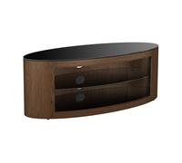 AVF Buckingham 1100 mm Oval TV Stand for up to 55" TVs - Walnut, Brown