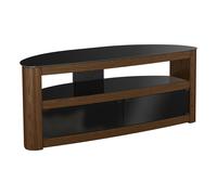 AVF Burghley 1250 mm Curved TV Stand for up to 65" TVs - Walnut, Brown