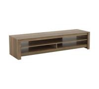Calibre Wide TV Stand 180,Oak Effect Brown