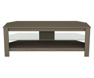 AVF Calibre CA115GREX 1150 mm Corner TV Stand for up to 55" TVs - Grey Oak, Brown,Silver/Grey