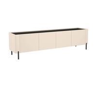 Avf Caspian 2M Tv Stand For Tvs Up To 100 Inch - Taupe Media Unit With Storage