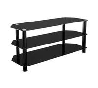 Avf Classic 1.14M Glass Corner Tv Stand, For Tvs Up To 55" - Black