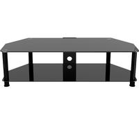 AVF Classic SDC1400CMBB 1400 mm TV Stand Up to 65" TVs Black, Black