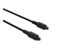 AVF Digital Optical Cable 2m - 2m/6.5ft Length Nickel plated Connectors - Transfer Digital Audio Signals Between Devices - Perfect For Connecting a Sound Bar To Your TV.