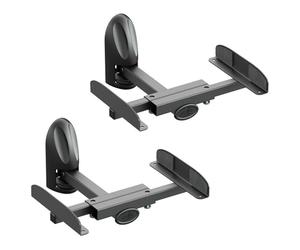 AVF EAK70B-A Speaker Mounts, Side Clamping (Set of 2), Black