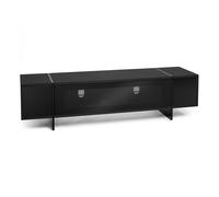 AVF Edge 1.6m TV Stand with Drop Door, for TVs up to 80" in Black AVF Black