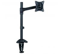 AVF Single Arm Monitor Mount - Universal Extendable Tilt & Turn Screen Desk Mount - Up to 27"- Landscape or Portrait - Height Adjustable - Easy Installation - MRC1103