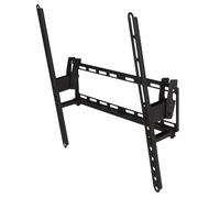 AVF Flat & Tilt Mount - TV Wall Bracket For Up to 55" TVs and Max Weight 40kg - Universal VESA 400 x 400 - Easy Installation - All Fixings Provided - AL410 Black