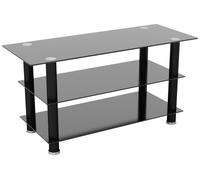 AVF Glass up to 50 Inch TV Stand - Black