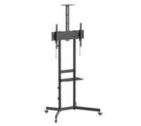 Avf Height Adjustable Mobile Tv Cart, For Tvs 37-70"