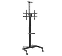 Avf Height Adjustable Tilt & Turn Mobile Tv Cart, For Tvs 37-70"