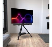 Avf Hoxton Freestanding Tripod Tv Stand With Soundbar Shelf For 32-70" Tvs, Black