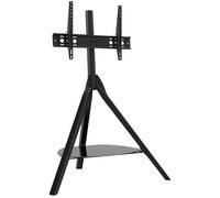 AVF Hoxton FSL1000HOXBB Tripod TV Stand with Bracket for up to 70Ó TVs - Black, Black
