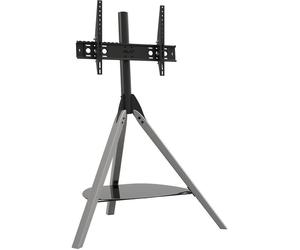 AVF Hoxton FSL1000HOXGB Tripod TV Stand with Bracket for up to 70 TVs- Black & Grey, Black,Silver/Grey