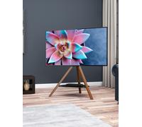 AVF Hoxton FSL1000HOXDWB 1000 mm TV Stand with Bracket for up to 70Ó TVs - Dark Wood & Black, Black,Brown