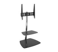 AVF Iseo 60cm Pedestal TV Stand, for TVs up to 55" in Black AVF Black