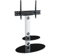Avf Lugano FSL800LUSW TV Stand with Bracket - White, Black,White
