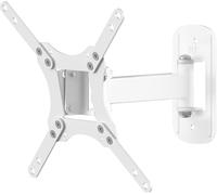 AVF MRL23W Full Motion 12-43" TV & Monitor Bracket - White, White