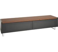 AVF Panorama PM160WB 1600 mm TV Stand Black & Walnut, Black,Brown