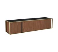 Avf Prometheus 2M Tv Stand For Tvs Up To 100 Inch - Walnut Media Unit With Storage