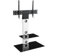 AVF Reflections Lesina FSL700LESW 700 mm TV Stand with Bracket - Black & White, White,Black