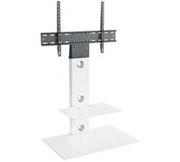 AVF Reflections Lesina FSL700LESWW 700 mm TV Stand with Bracket for 65" TVs - White, White