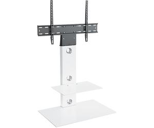 AVF Reflections Lesina FSL700LESWW 700 mm TV Stand with Bracket for 65" TVs - White, White