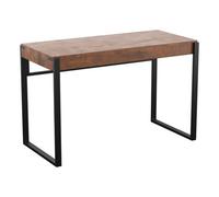 Avf Ridgewood Desk Table - Rustic Dark Wood
