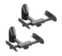 Avf Side Clamping Speaker Wall Mount Pair - Black