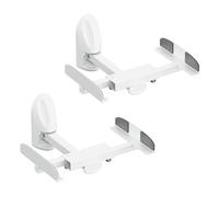 AVF Speaker Wall Mounts, Pair, 20kg Max, Tilt and Turn
