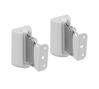 AVF AK55W Wall Mount Tilt & Swivel Speaker Bracket Pair - White, White