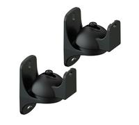 (Black) Speaker Wall Bracket Pair