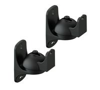 AVF Tilt & Turn Speaker Wall Mount Pair in Black AVF Black