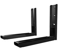 Universal Microwave Wall Bracket Black