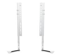 AVF Universal Sound Bar Mount - Soundbar Speaker Bracket Kit, Attach to TV or Directly To Wall, Fits Most Sound Bars, Adjustable, 13kg Limit (White)