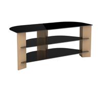 Avf Varano 1.1M Corner Tv Stand, For Tvs Up To 55" - Oak