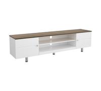 AVF Whitesands 1.9m TV Stand, For TVs Up To 85" in White AVF White