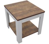 AVF Whitesands FT50WSSG Side Table - Wood & Grey