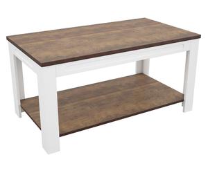 AVF Whitesands FT90WSSW Coffee Table - Wood & White