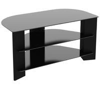 AVF Wood Effect Up To 42 Inch TV Corner Stand - Black