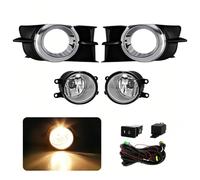 AVFORA Fog Light For Toyota For Wish 2009 2010 2011 2012 Halogen Led Fog Light Car Fog Kit Bumper Lamp Daytime Running Light DRL Daylight Fog Lights(Halogen)