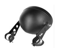 AVFORA Front Headlight For VRSCD For FXSTS For FLSTSE For FLSTSC 5.75 Black Round Motorcycle 5 3/4" LED Headlight Mounting Housing Bucket Shell Dynareg Chopper Lighthouse Assembly