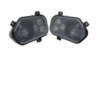 AVFORA Head Light For 2012-2013 For Polaris For RZR Side X Sides For Sportsman 800 900 570 H4 Headlight ATV Headlamp For Polaris ATV LED Left Right Motorcycle Head Lamp(2 PCS black)