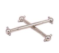 AVFORA Joint Kit Propshaft 2PCS 50.5mm Dogbone Drive Shaft Axle Parts For Rc For Hobby Car 1/10 Hpi For Rs4 Universal Drive RS4018 116034 113714(Silver)