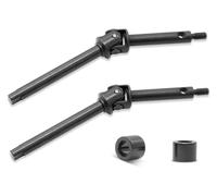 AVFORA Joint Kit Propshaft 2Pcs Front Axle Drive Shaft SCX24 CVD For 1/24 For Axial SCX24 C10/for JLU/for Bronco/for Gladiator/DB Upgrades Parts(Add 4mm)