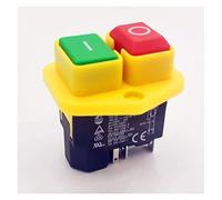 AVFORA Power Switch Button 1PC KJD17B Button Switch 220V-240V 16A 5-pin Power Tool Switch Switch