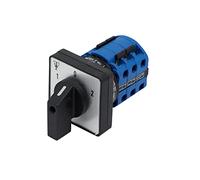 AVFORA Power Switch Button LW28-10 LW26-10 10A Series Electric 1/2/3/4/5/6/7/8P 4/8/16/32 Terminals Rotary Cam Changeover Switch with Screws Useful Tool Switch (Color : 10a-0123, Size : 3P-12 termina